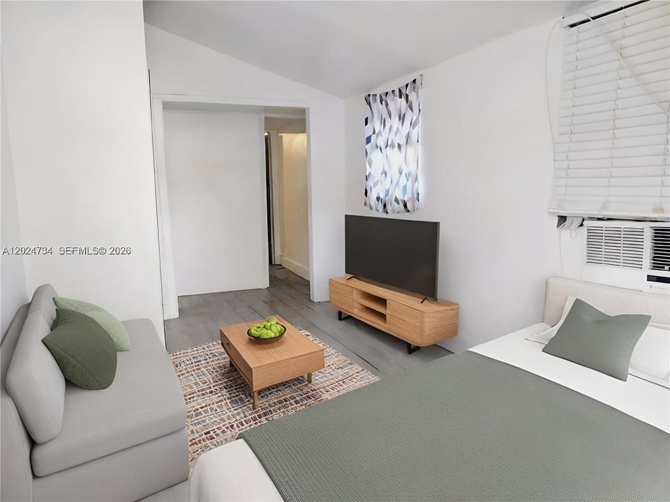 Living/Sleeping area