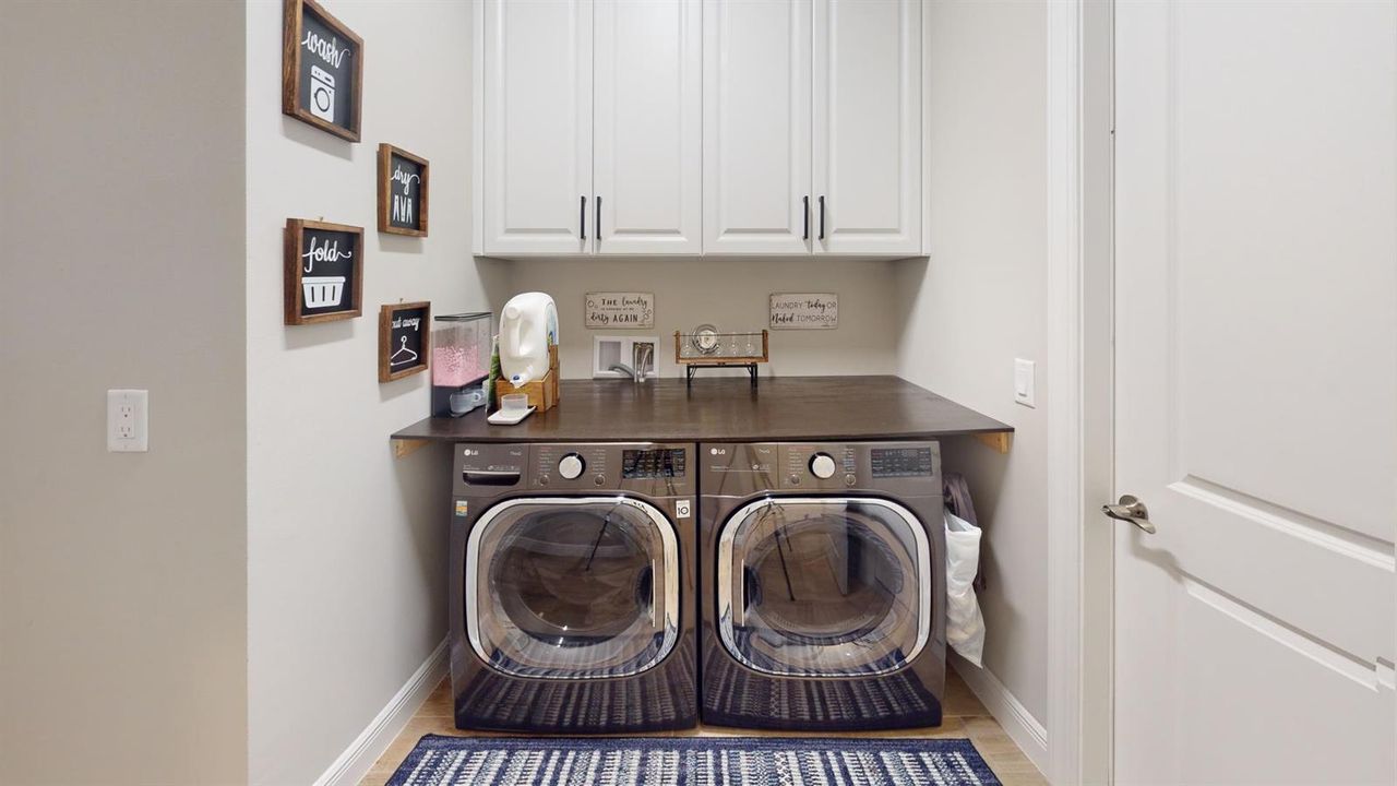 Inside Laundry Room