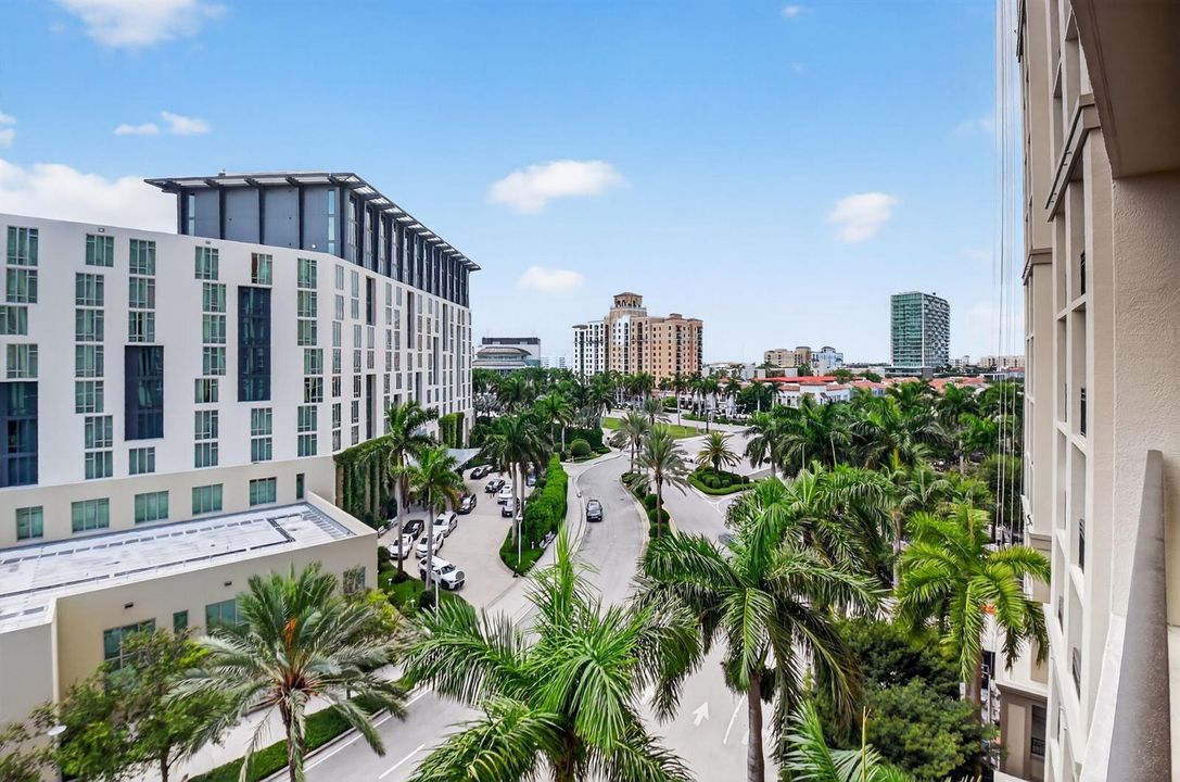 Balcony Views of CItyPlace, Kravis Ctr