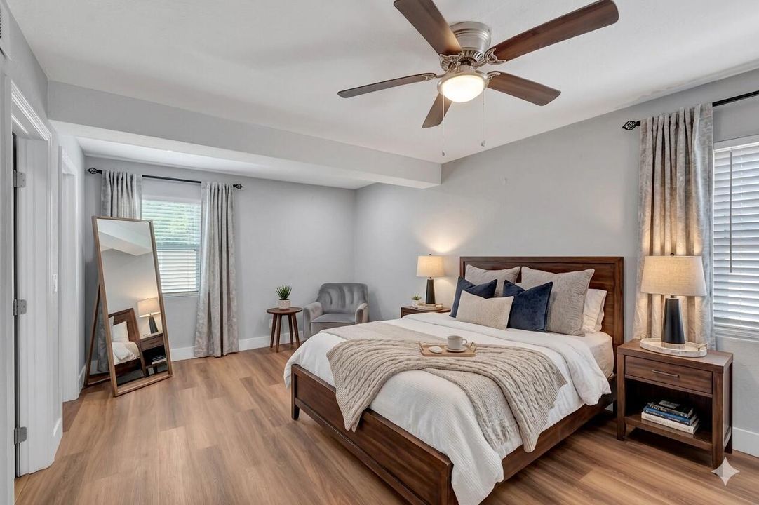 Master bedroom virtually staged1