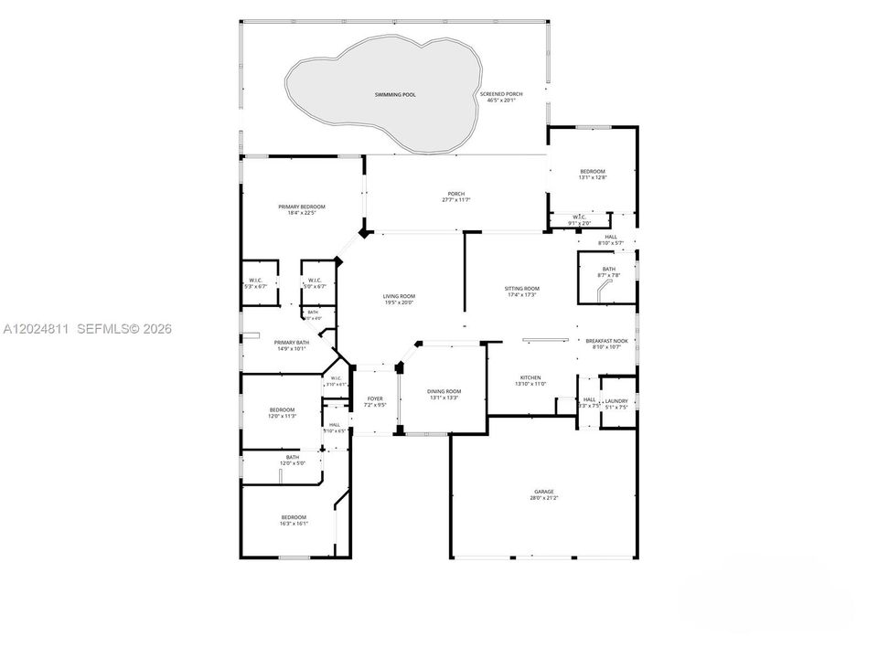 For Sale: $1,000,000 (4 beds, 3 baths, 2718 Square Feet)