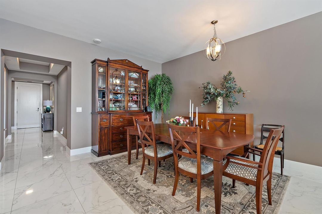Entry and Dining Area