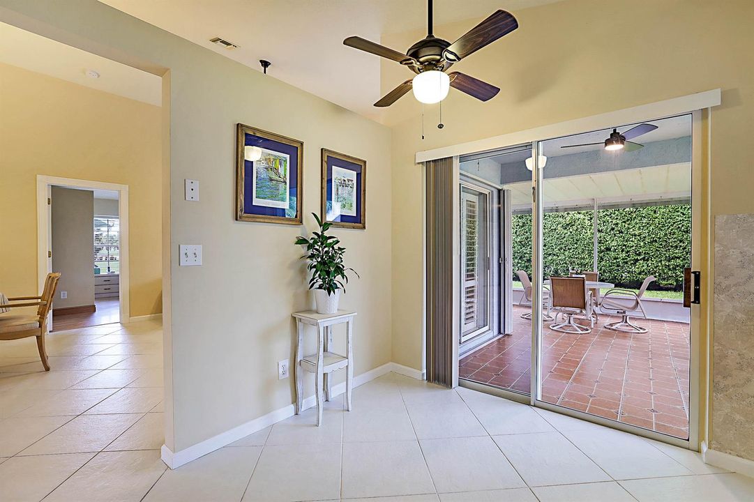 entrance to patio