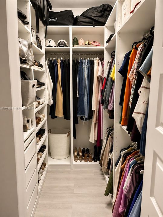 walk in closet