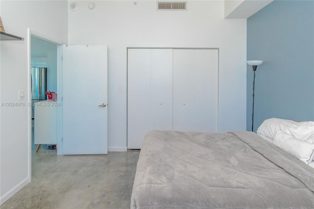 Second Bedroom (True Second Bedroom with Full Wall, Door, and Closet)
