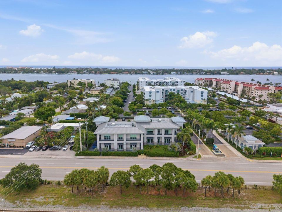 Centered east facing Aerial