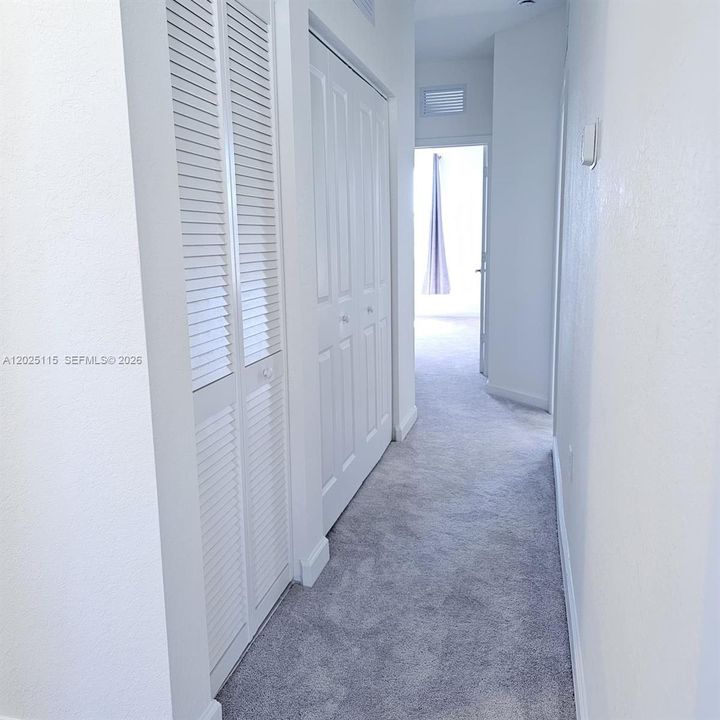 Bedrooms and Laundry hall