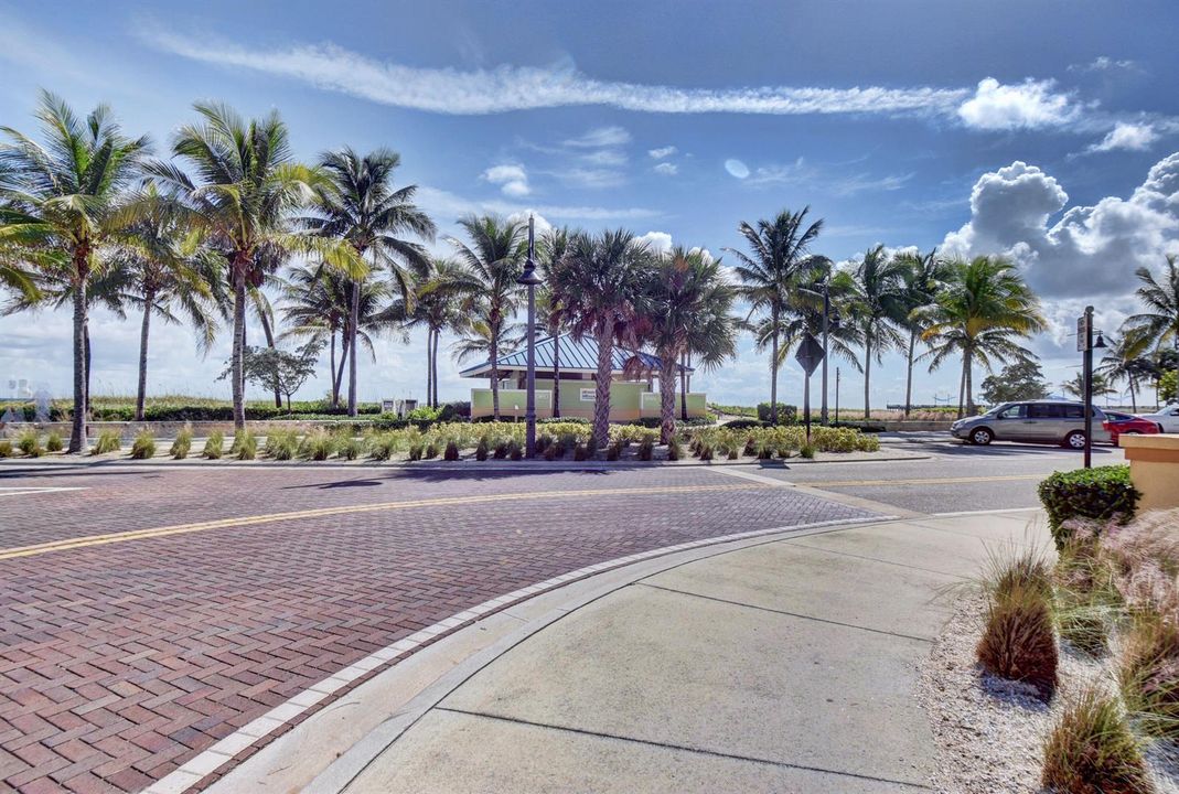 Beach is across the street!