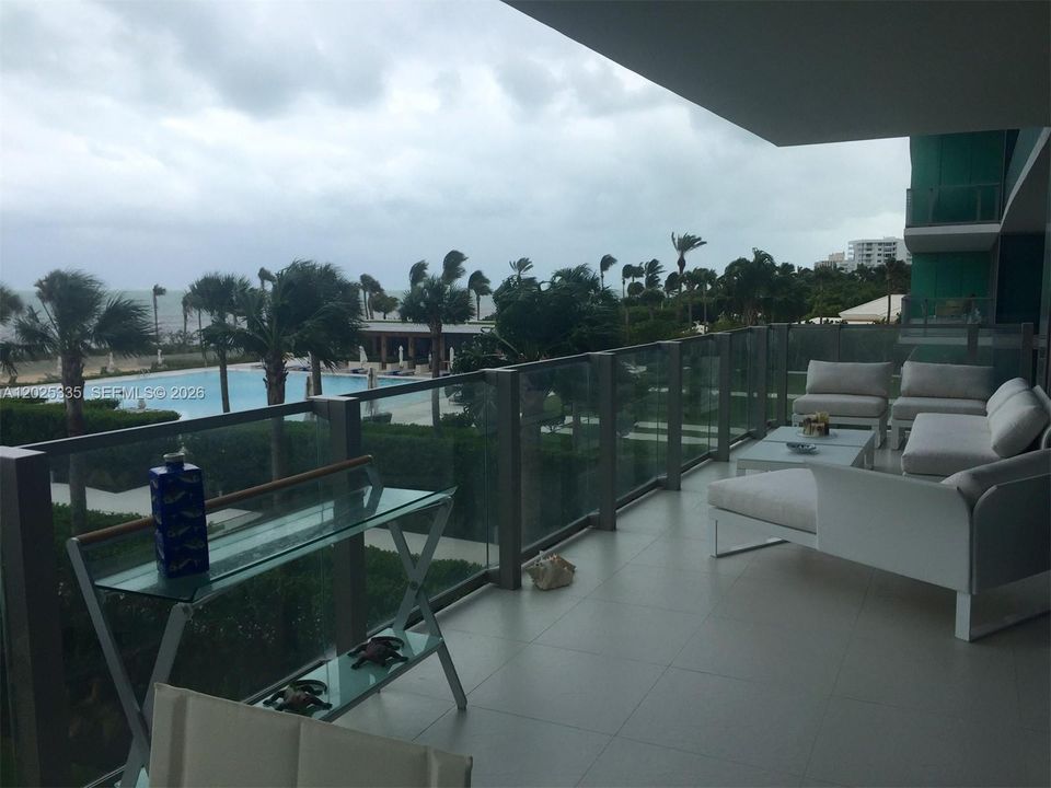 Balcony Pool View