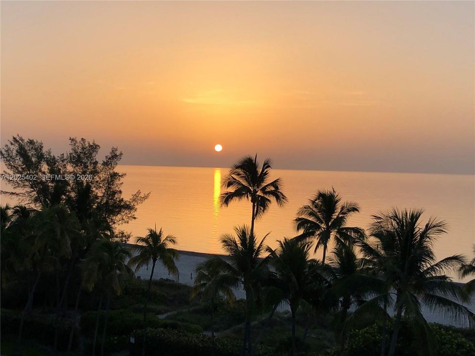 Sunrise from unit