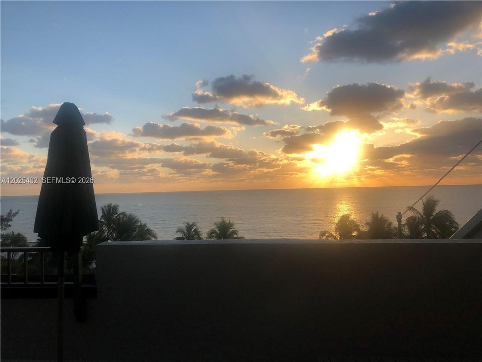 wake up to beautiful sunrises