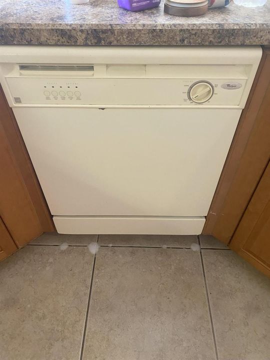 Dishwasher closed