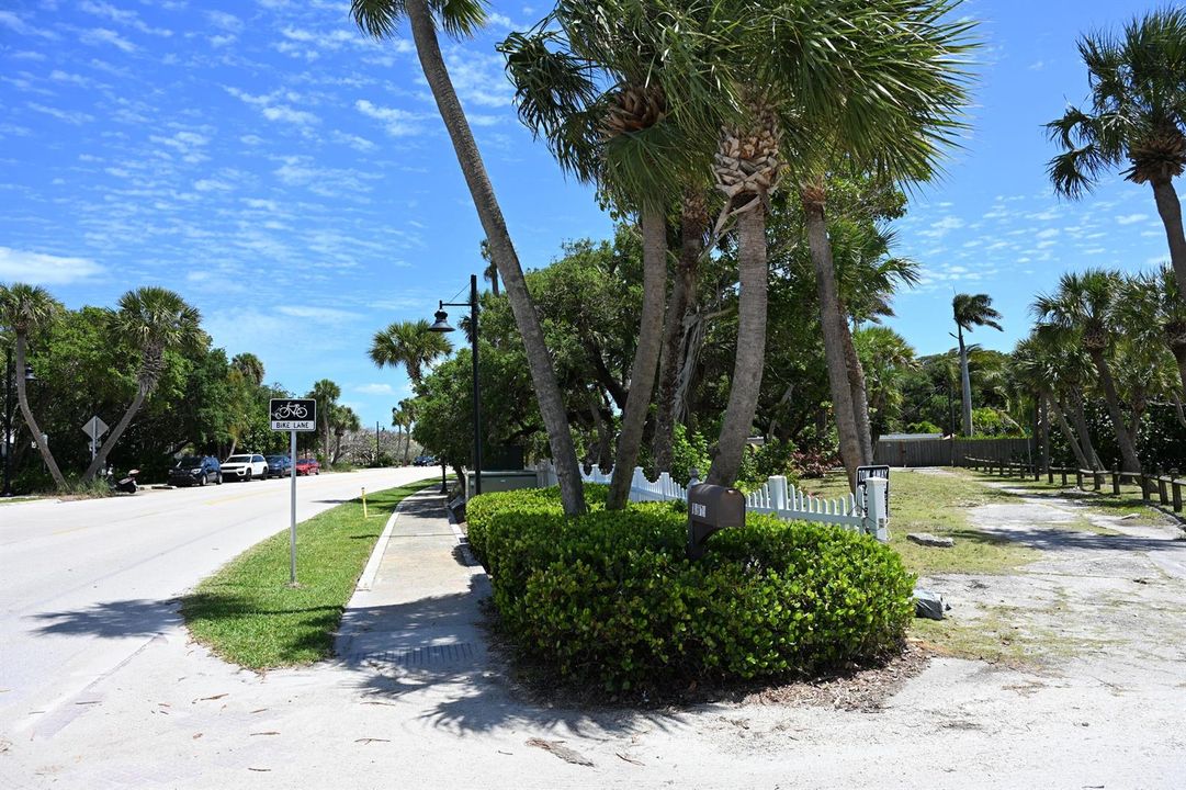 Driveway on right from A1A