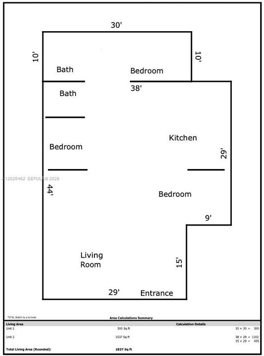 For Rent: $3,000 (3 beds, 2 baths, 1800 Square Feet)