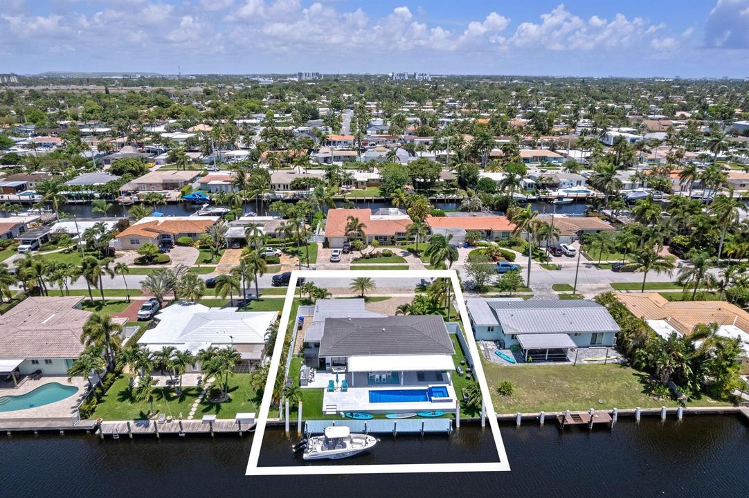 Aerial Neighborhood View