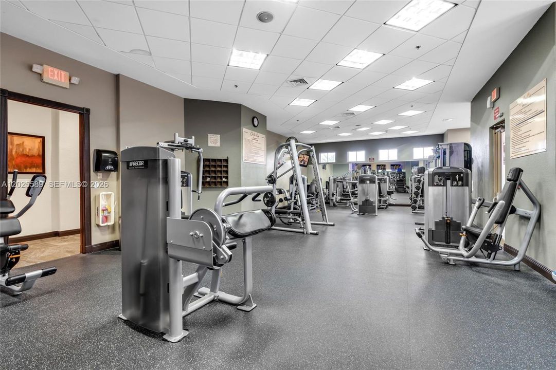 GYM WEIGHT ROOM/CLUBHOUSE