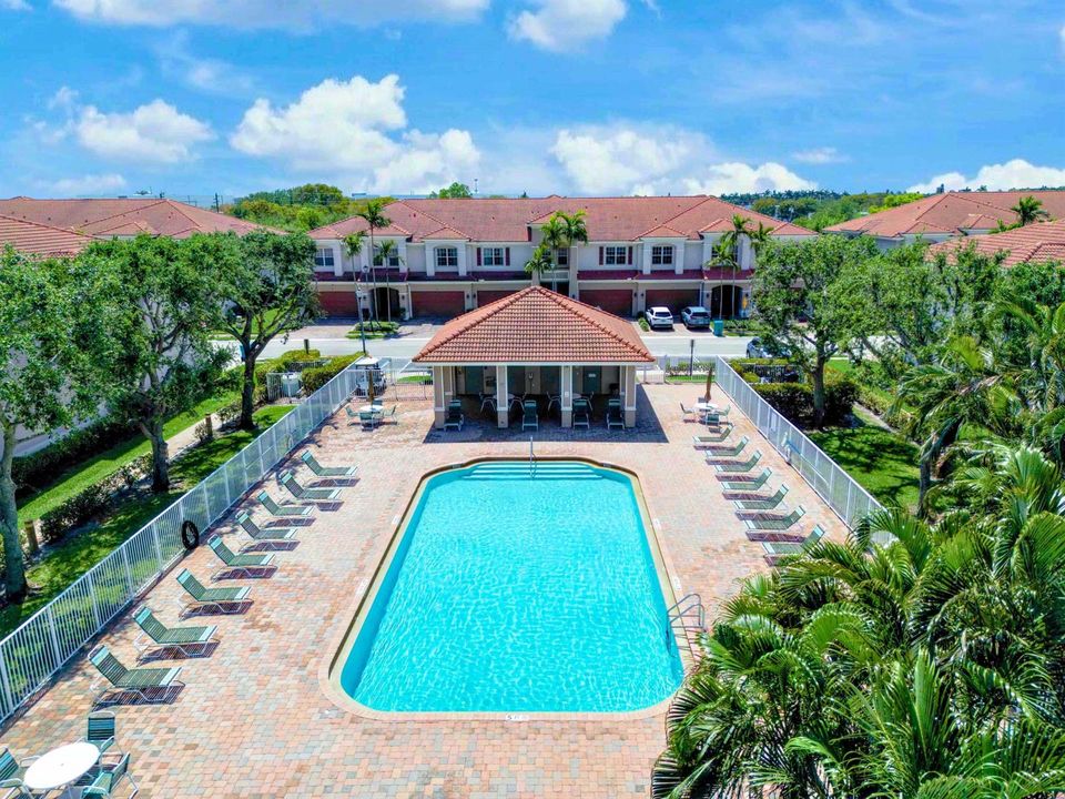 Community Pool Bird Eye View