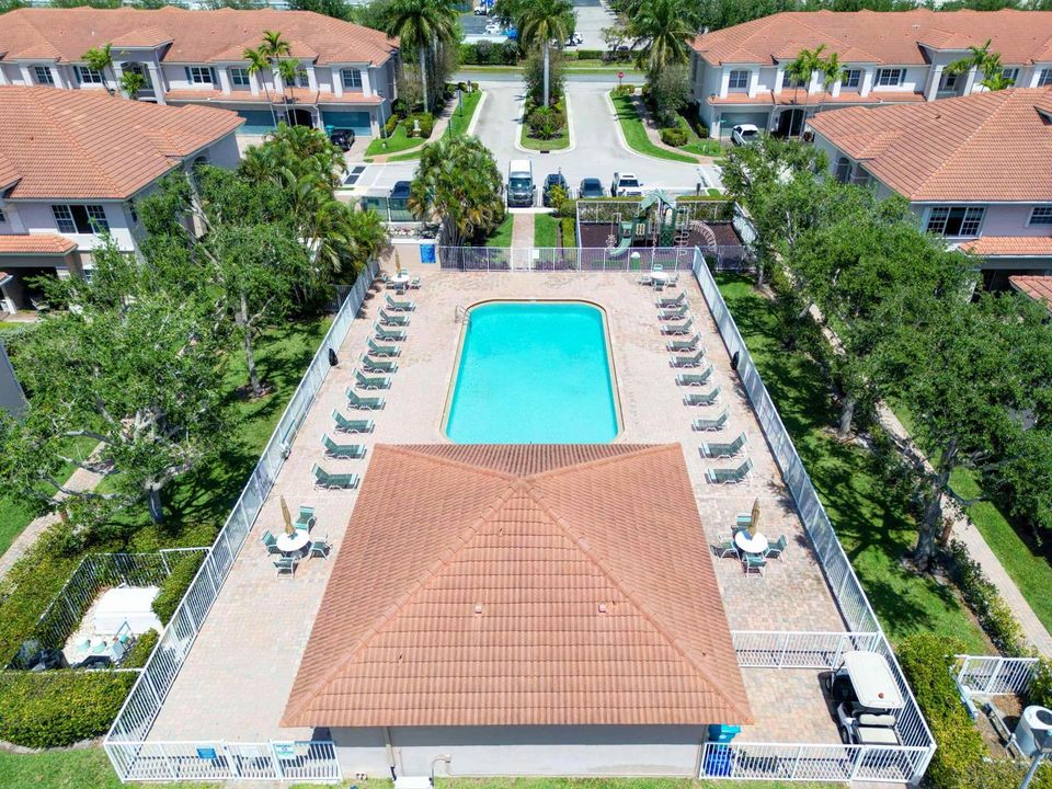 Community Pool Bird Eye View