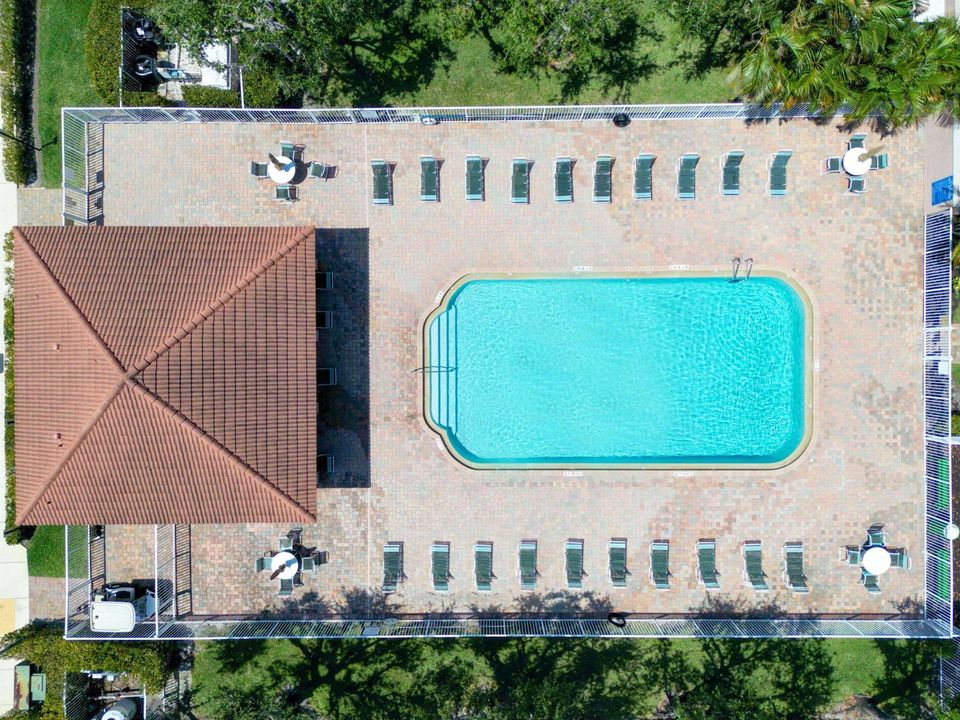 Community Pool Above