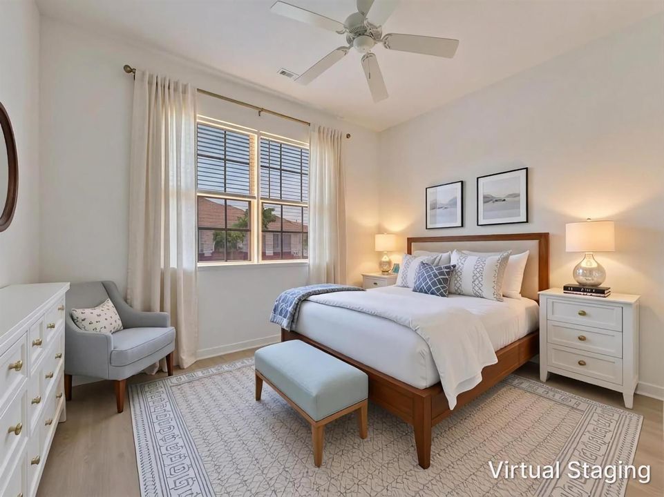 Bedroom 2 Staged