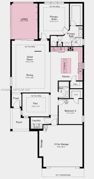 Additional Highlights Include: Private lot with no back yard neighbors, tray ceiling package, 8' interior doors, pre-plumb for future laundry sink, and whole house impact windows.
