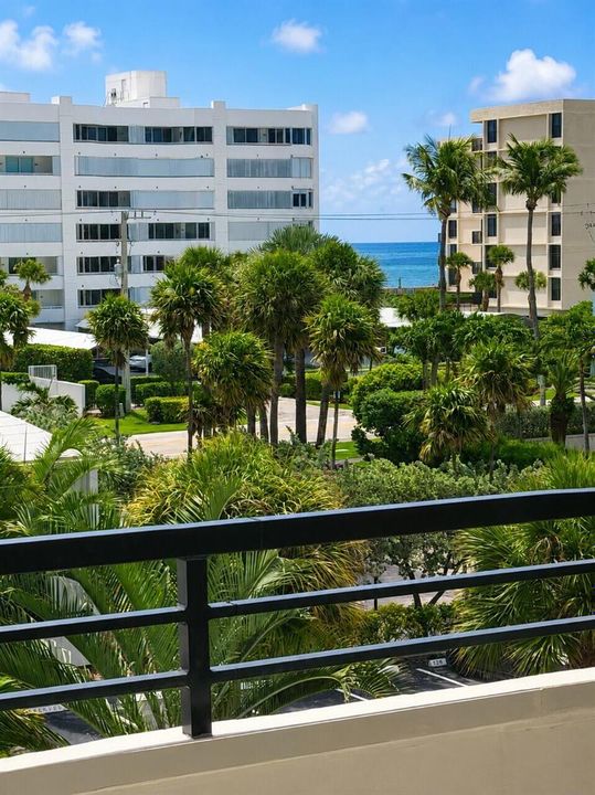 View from balcony