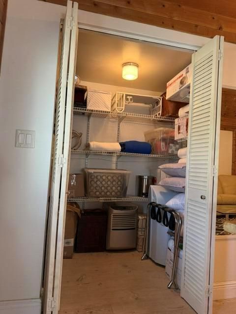 Upstairs walk in
