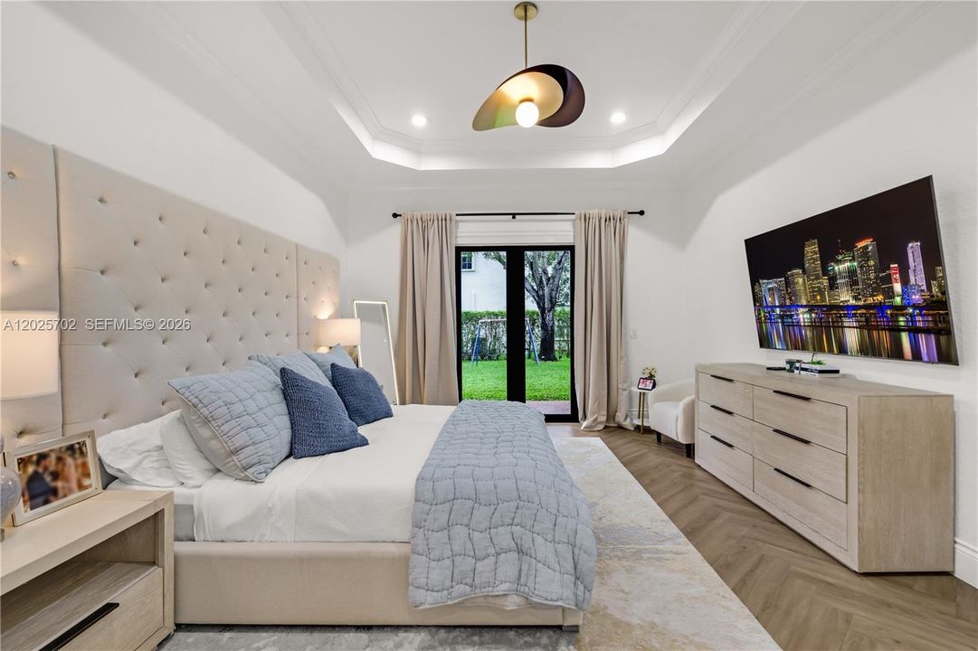 Previous decor in Primary bed