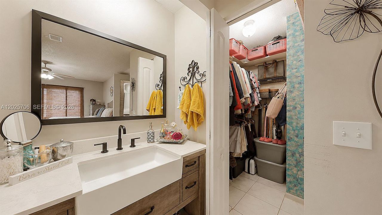 Primary Bathroom and Closet