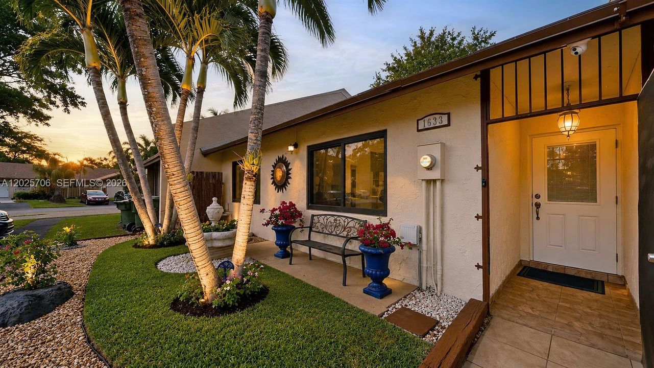Front of Home Entrance