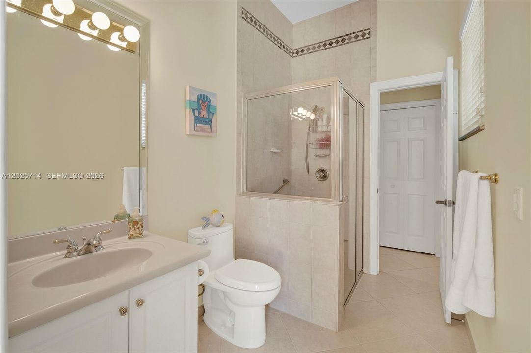 Cabana bathroom/Guest restroom