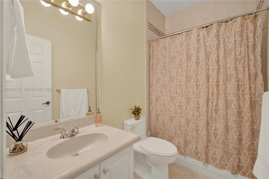 Spacious laundry room