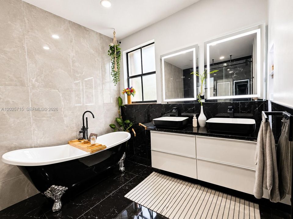 Master bathroom