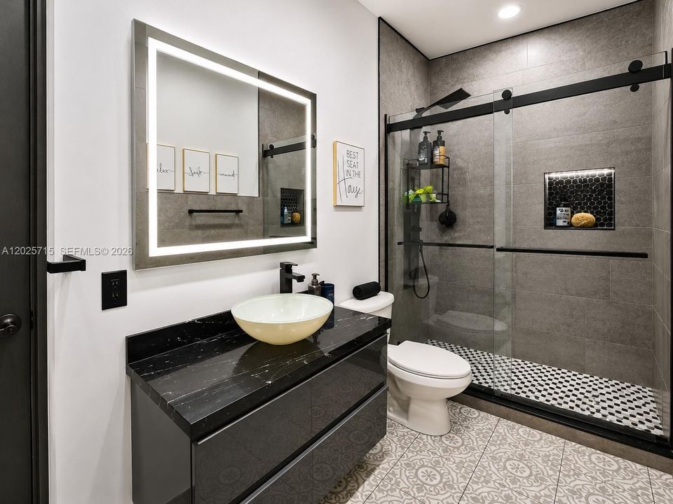 second full bathroom