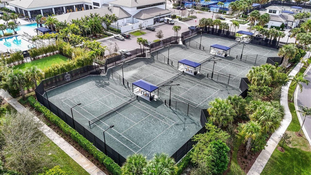 Tennis courts