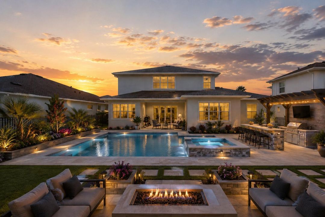 backyard rendering