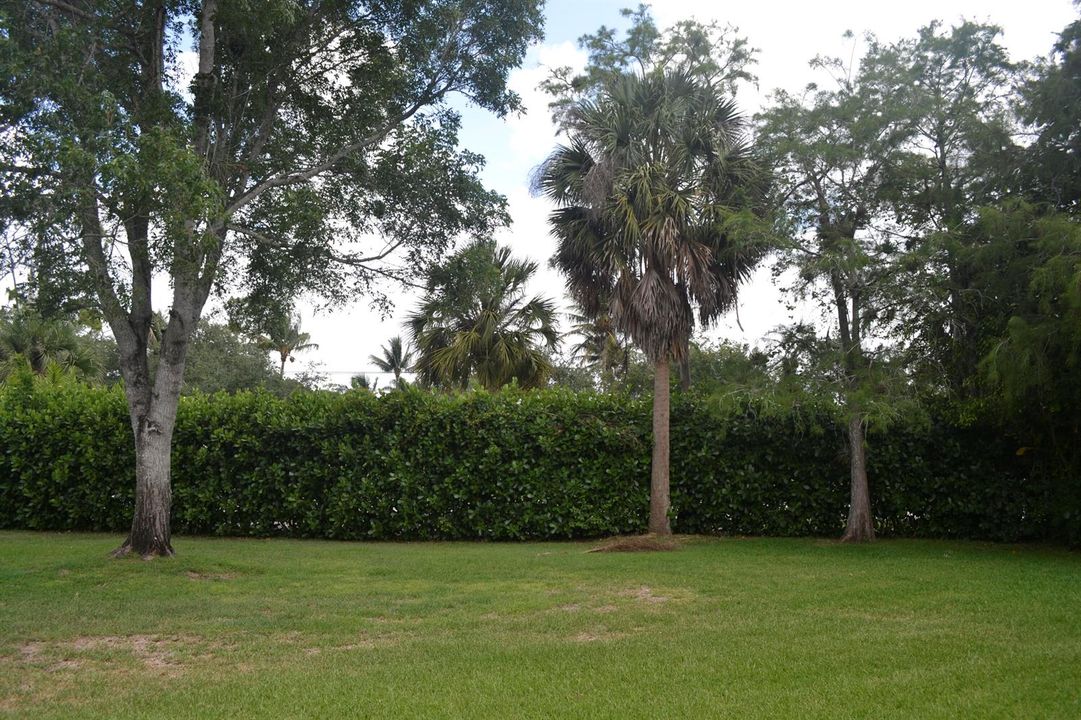 .39 acre pie shaped lot