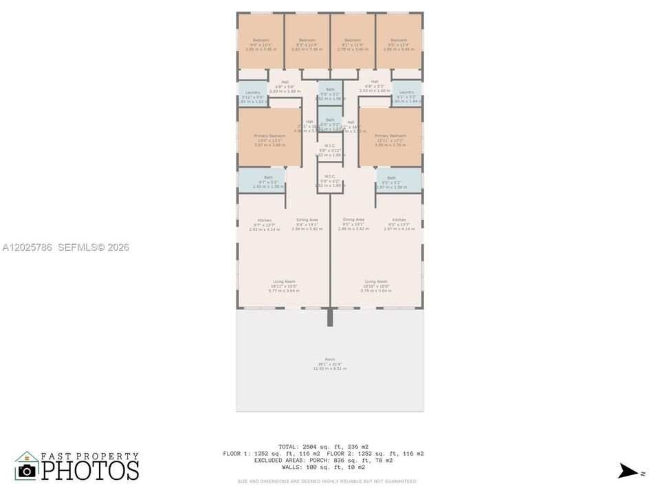 En Renta: $2,600 (3 camas, 1 baños, 2504 Pies cuadrados)