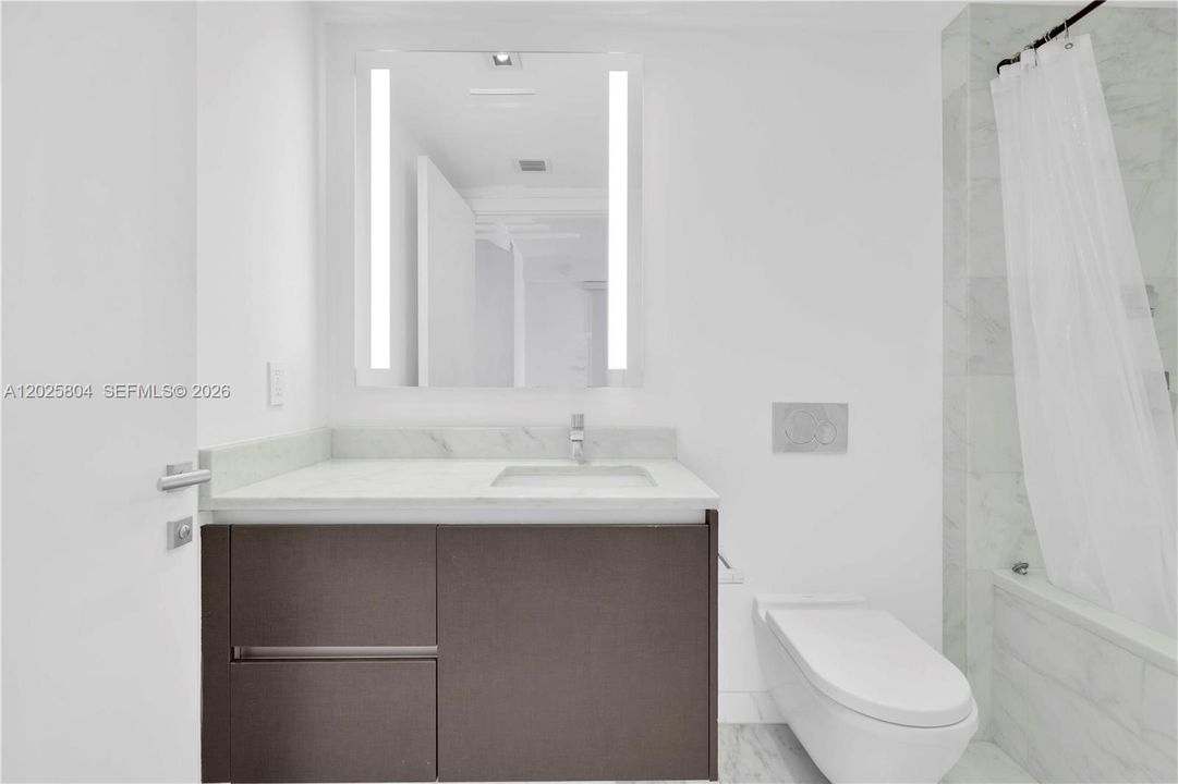Master bathroom.