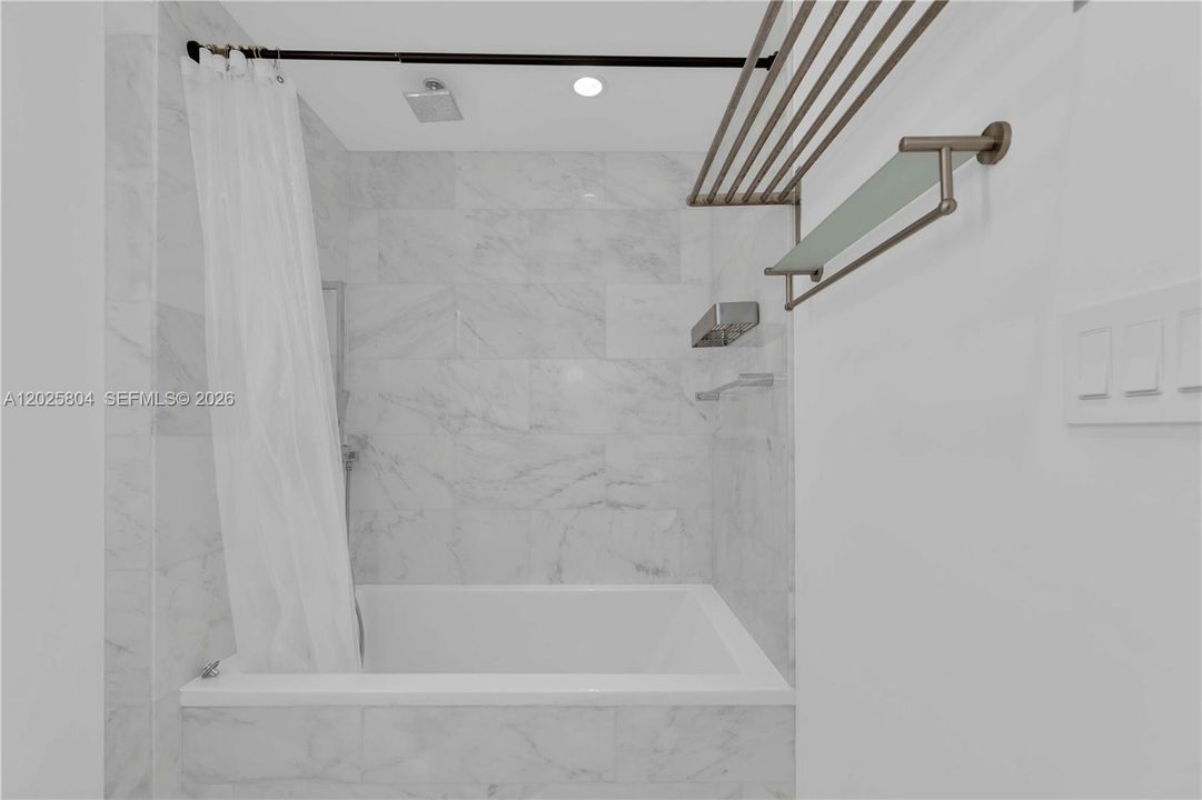 Master bathroom.