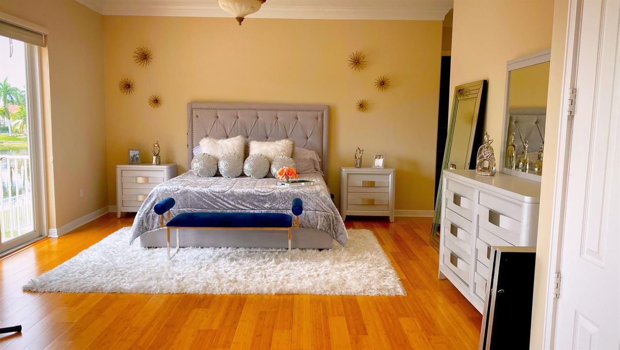 Master bed