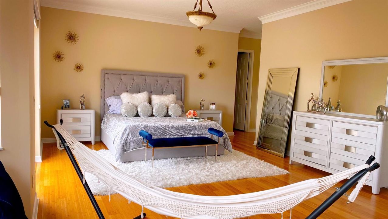 Master bed