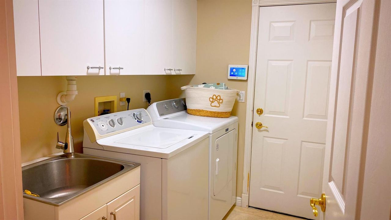 Laundry area