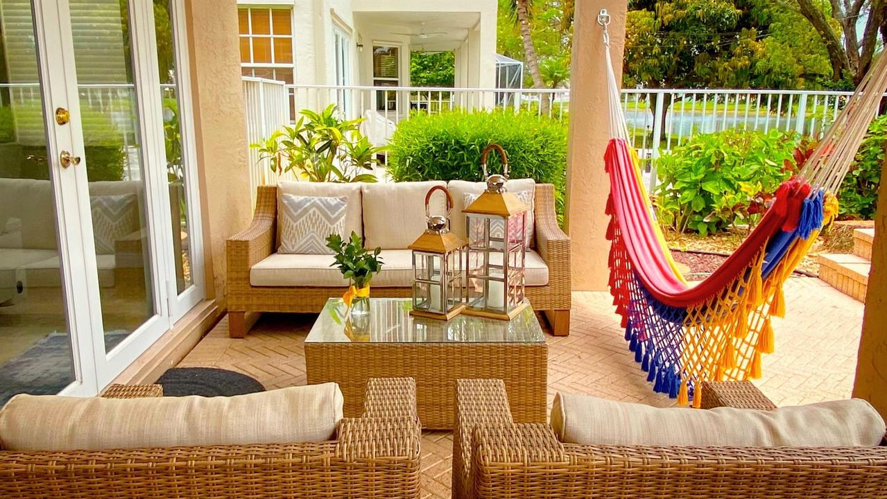 Pool area