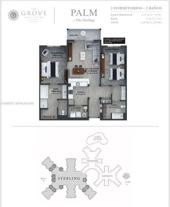For Sale: $480,000 (2 beds, 2 baths, 0 Square Feet)