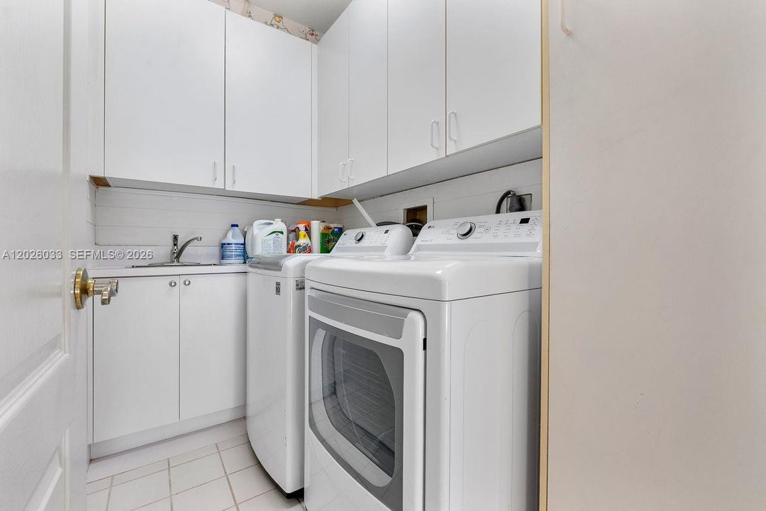 Laundry Room off of Primary