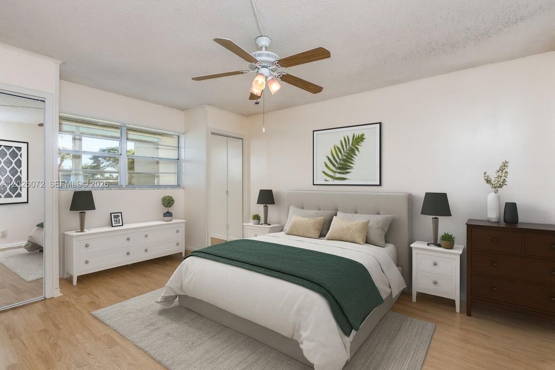 Bedroom- Virtually Staged