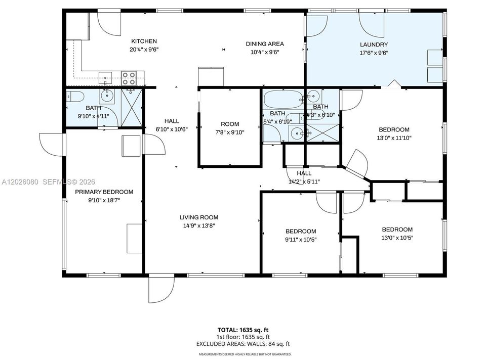 Activo con contrato: $399,999 (4 camas, 3 baños, 1000 Pies cuadrados)