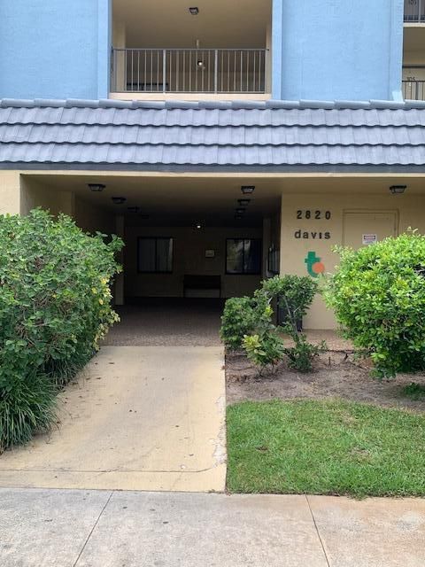 front enter