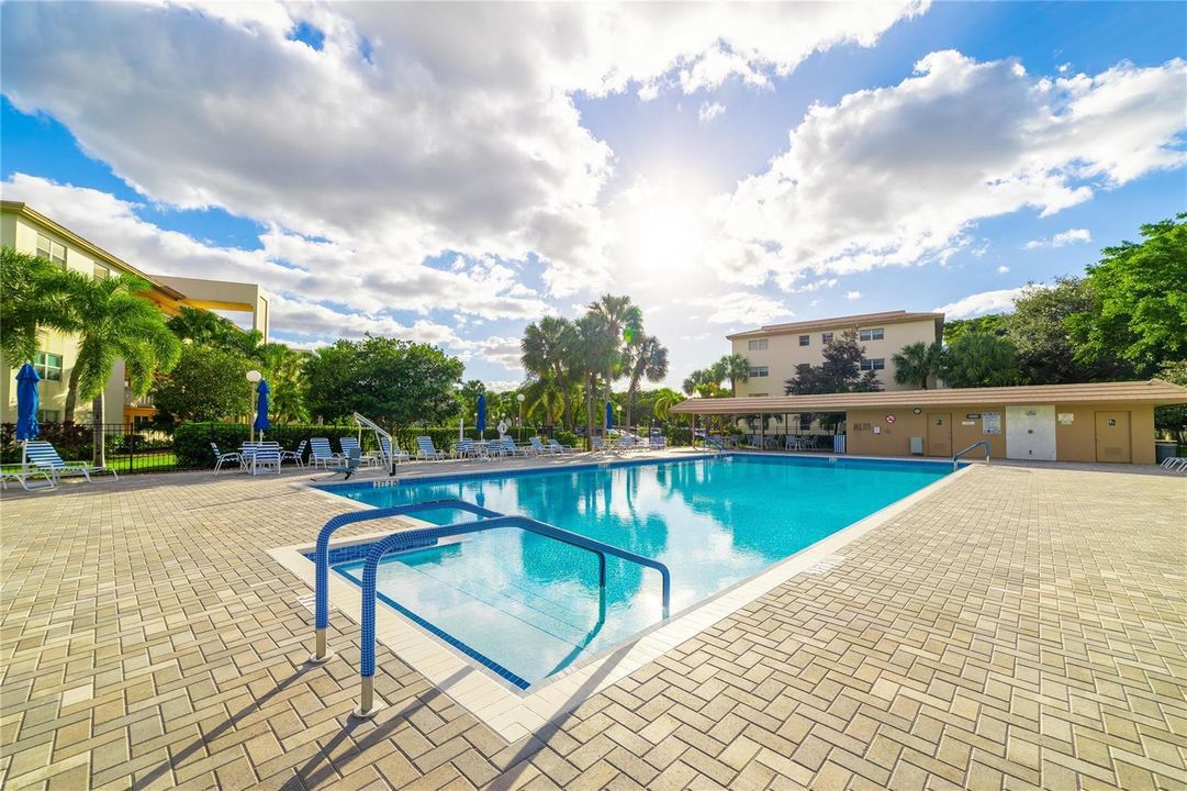 Pool and Clubhouse Area